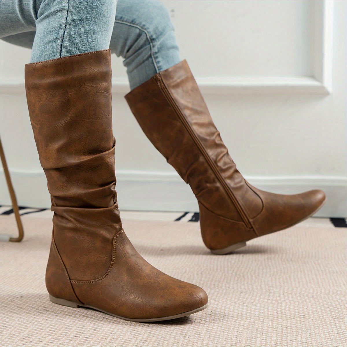 Charlotte | Slouchy Knee-High Boots