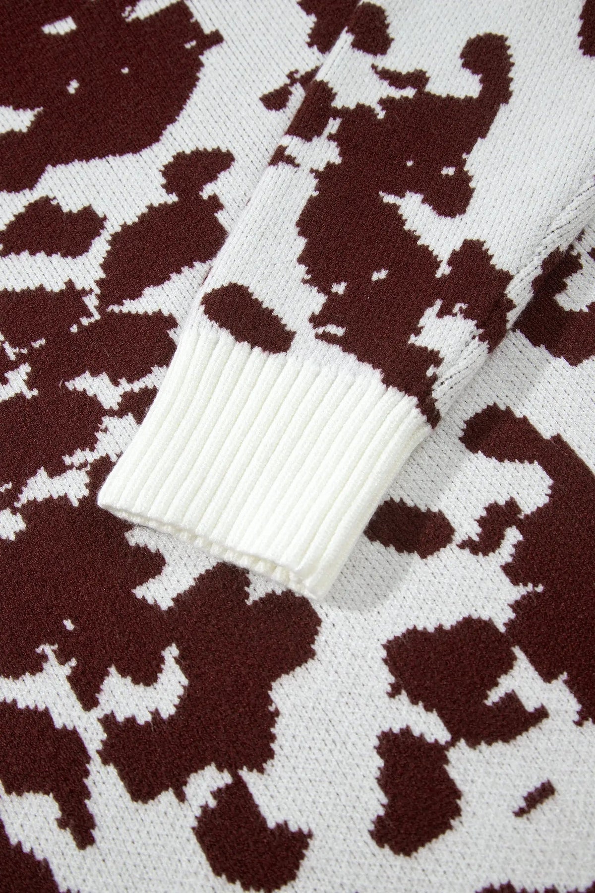 Marigold | Abstract Print Knit Jumper
