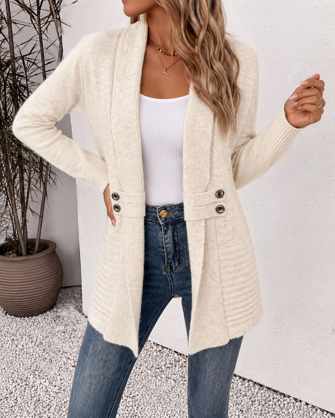 Jacqueline™ | Comfortabel Gebreid Vest