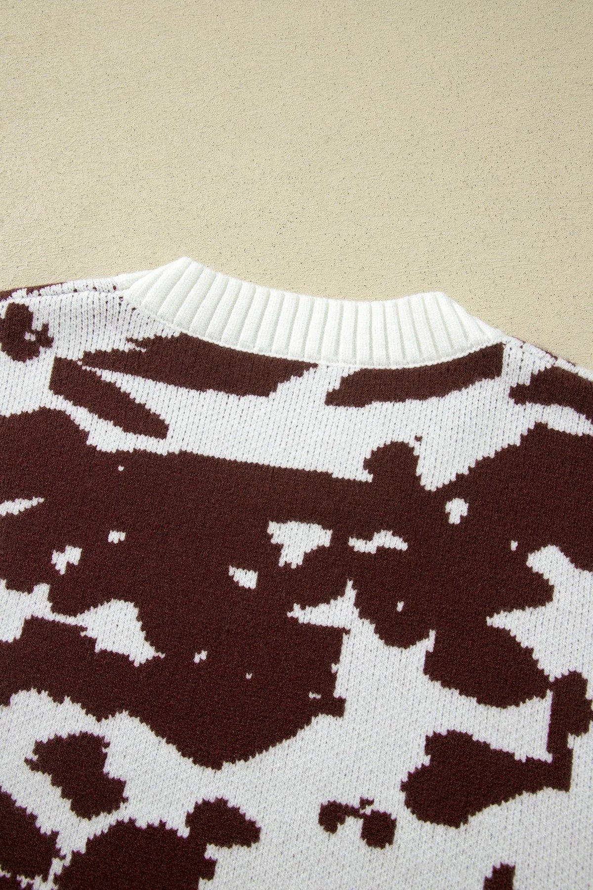 Marigold | Abstract Print Knit Jumper