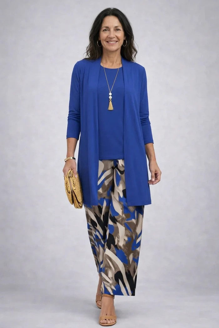 Eleanora | Printed Three-Piece Occasion Set