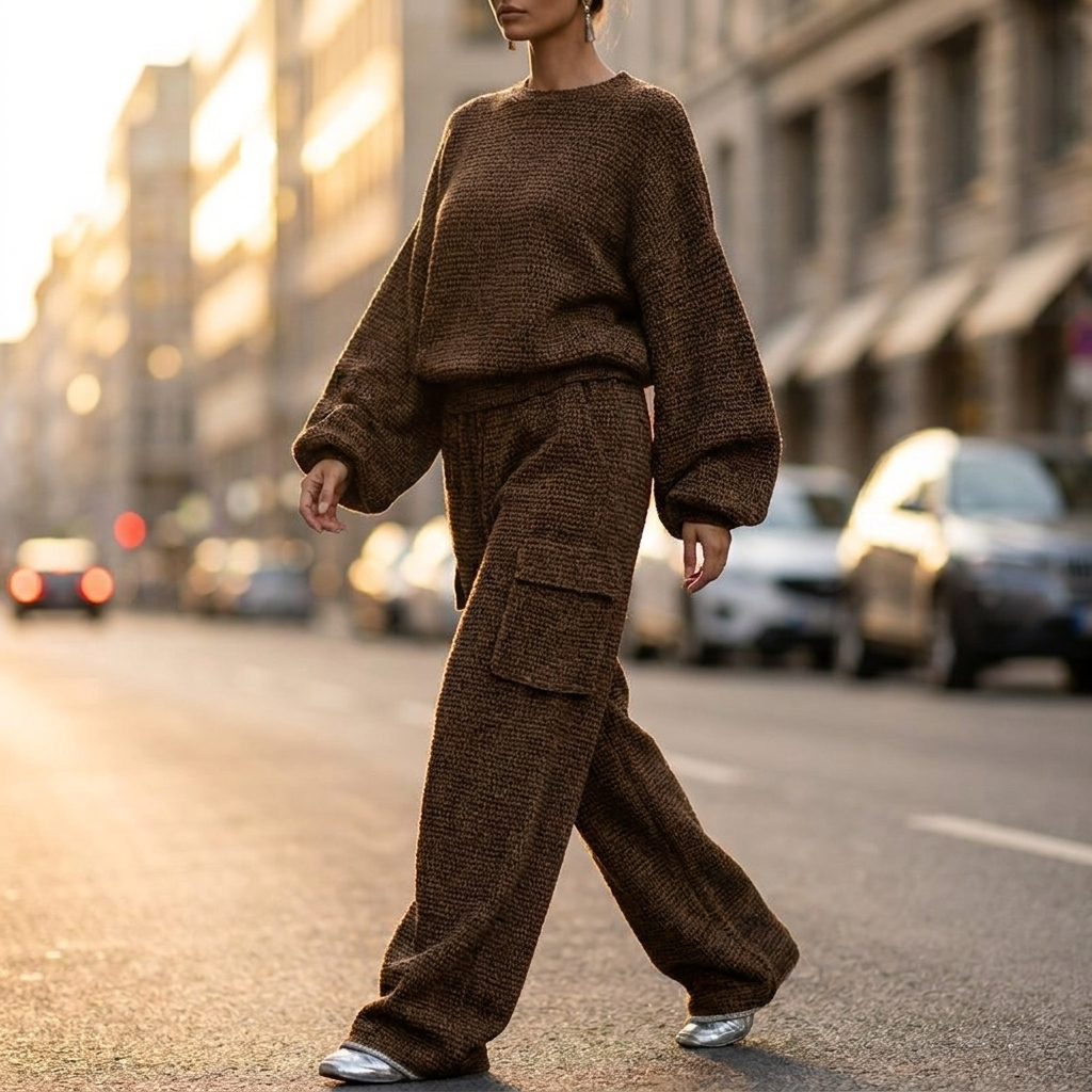 Ludovica | Completo con pantaloni cargo