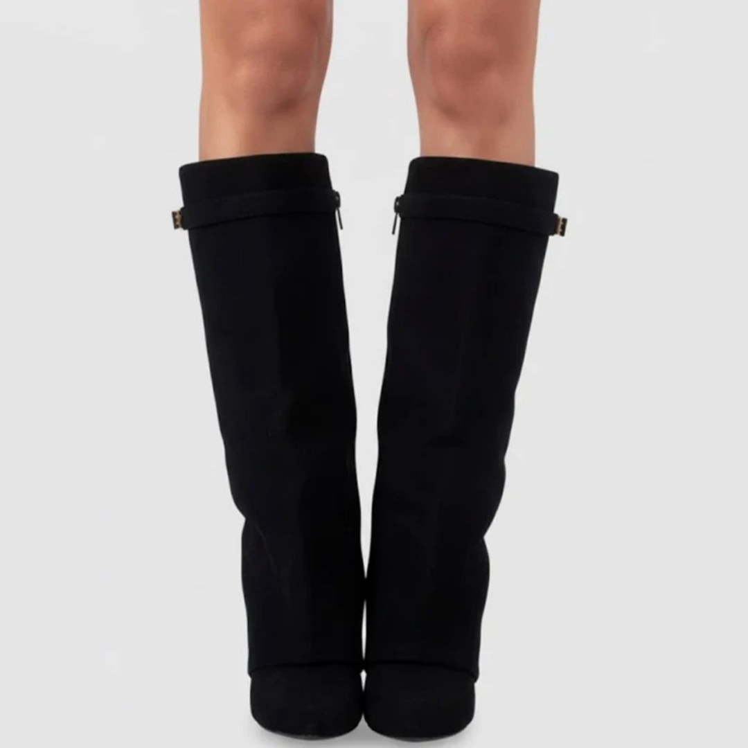 Genevieve | Fold-Over Knee Boots