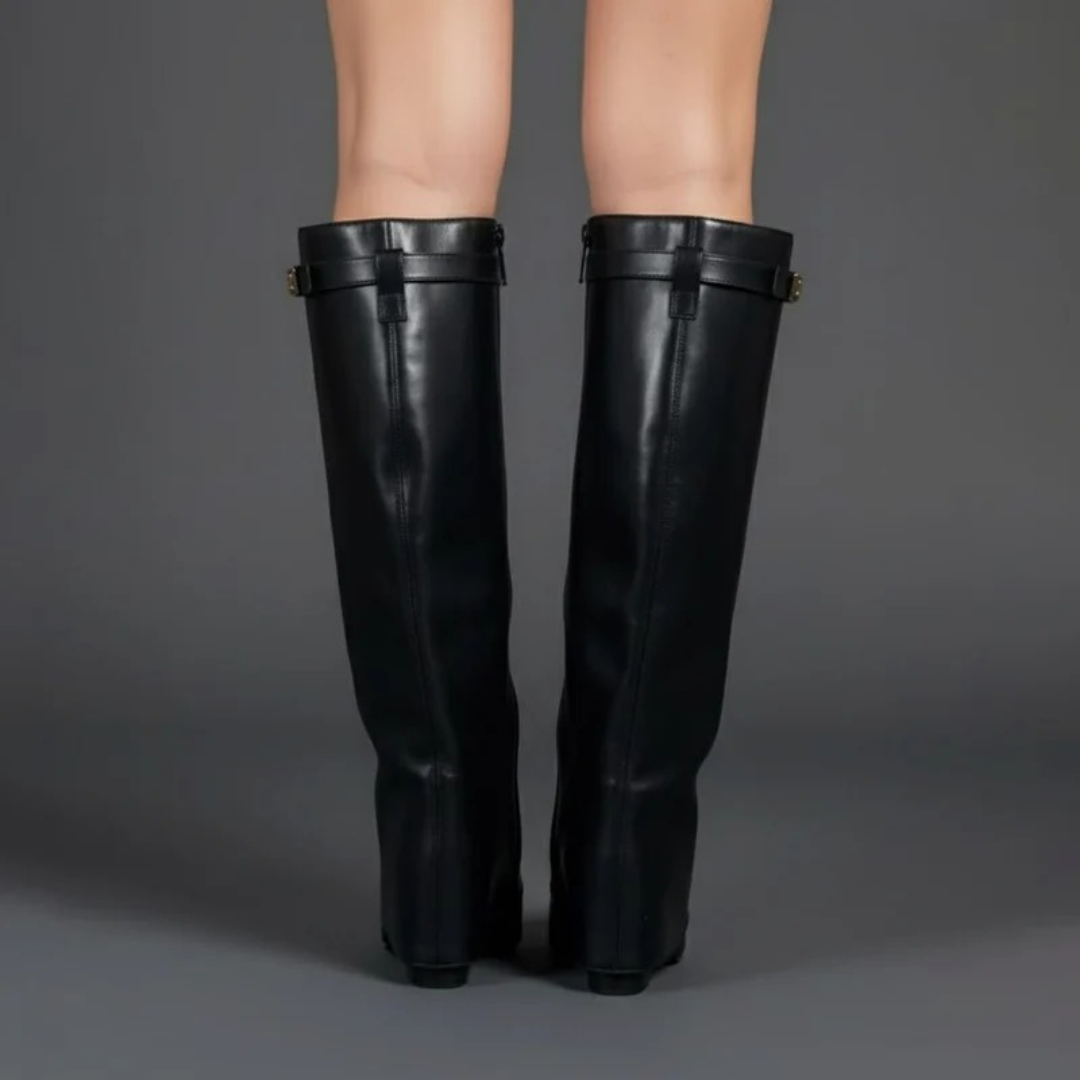 Genevieve | Fold-Over Knee Boots