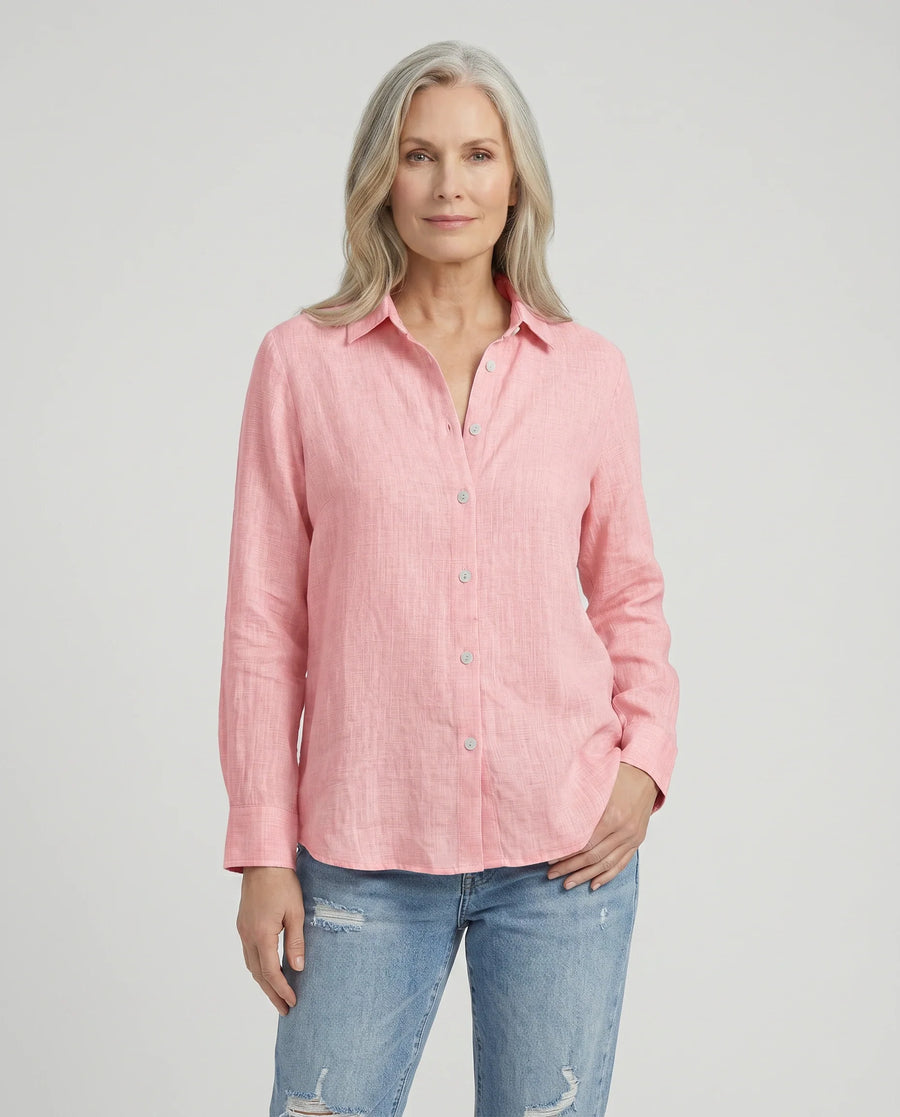 Women Shirt with Button Placket | Casual Style