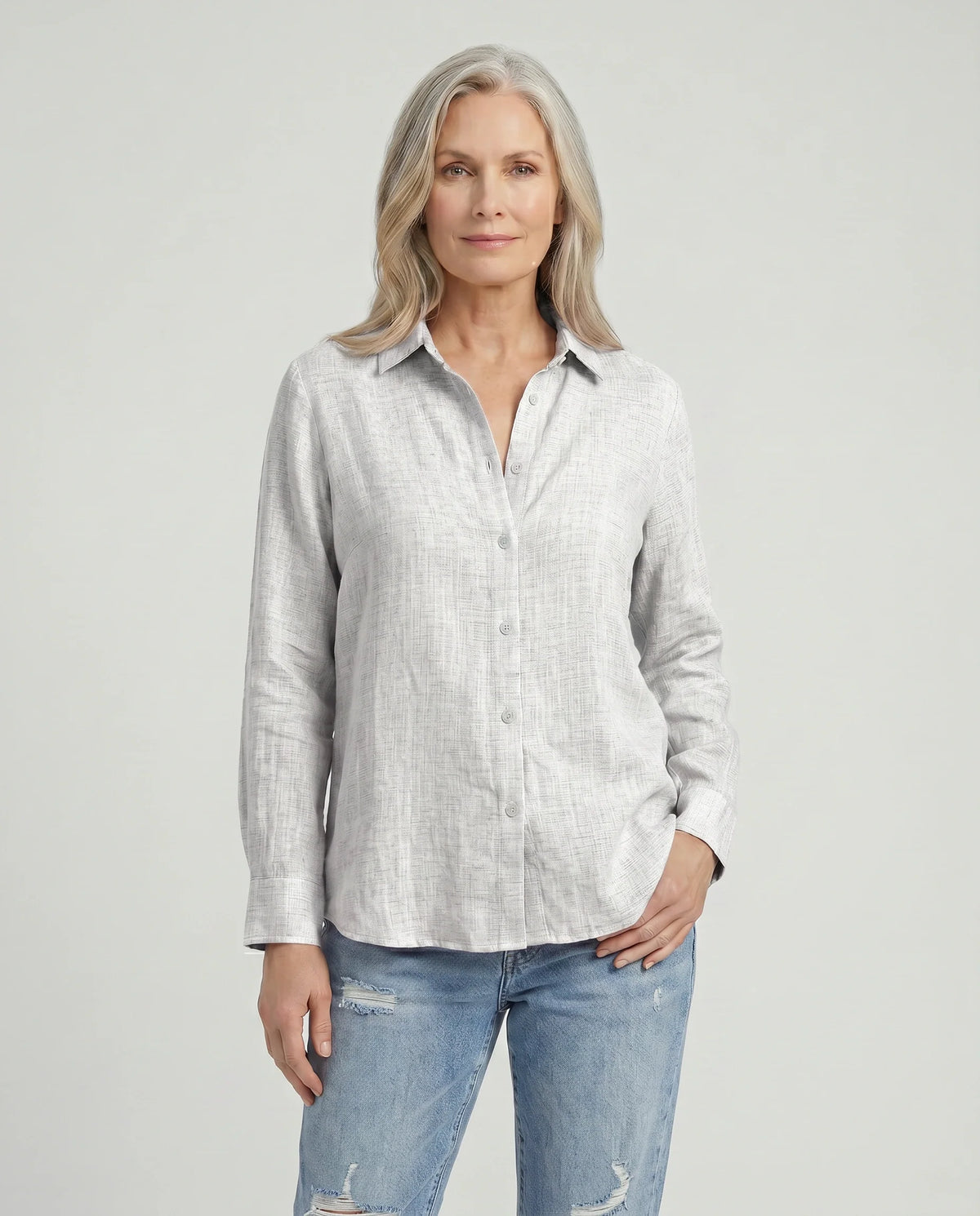 Women Shirt with Button Placket | Casual Style
