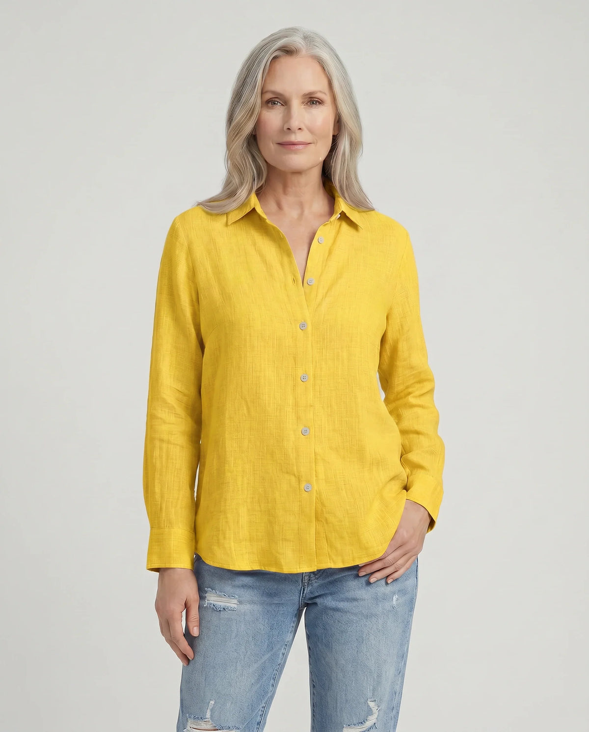 Women Shirt with Button Placket | Casual Style