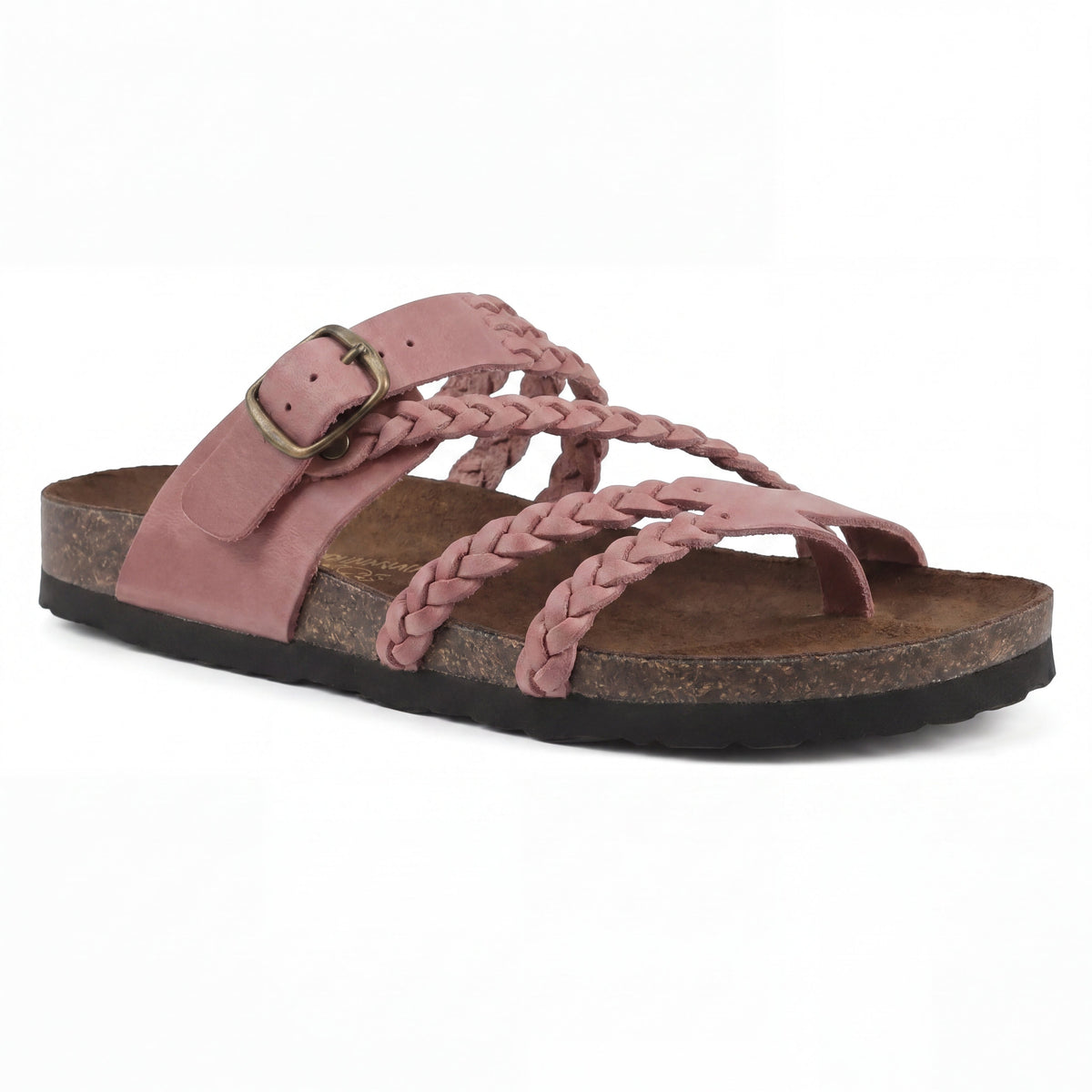 Hayleigh | Sandali con Plantare in Sughero Intrecciato