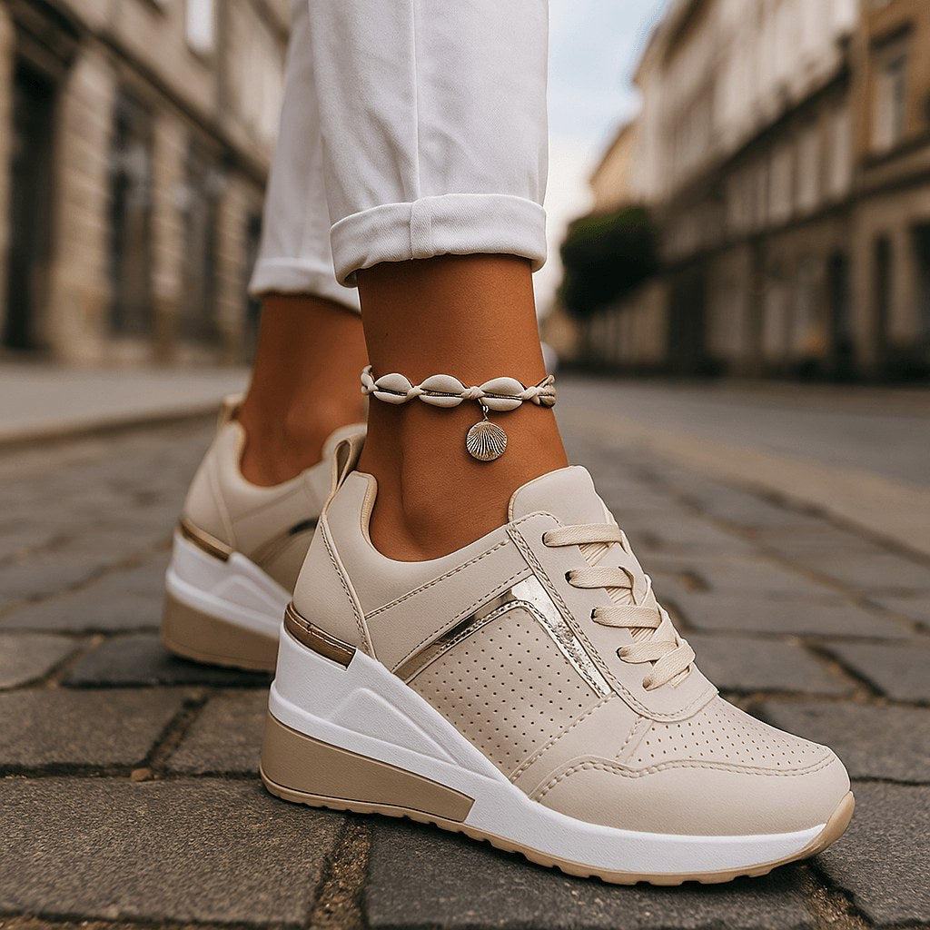 Florence | Wedge Sole Trainers