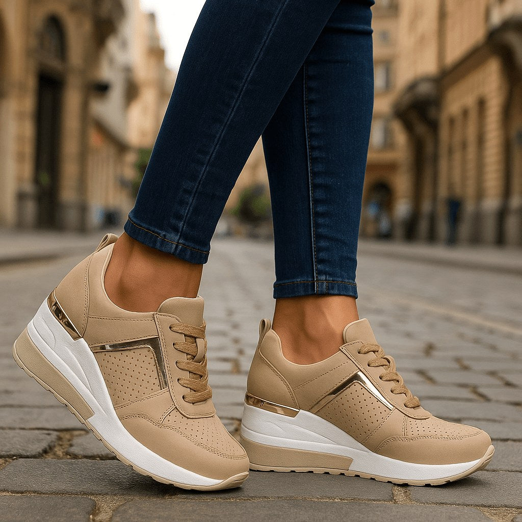Florence | Wedge Sole Trainers