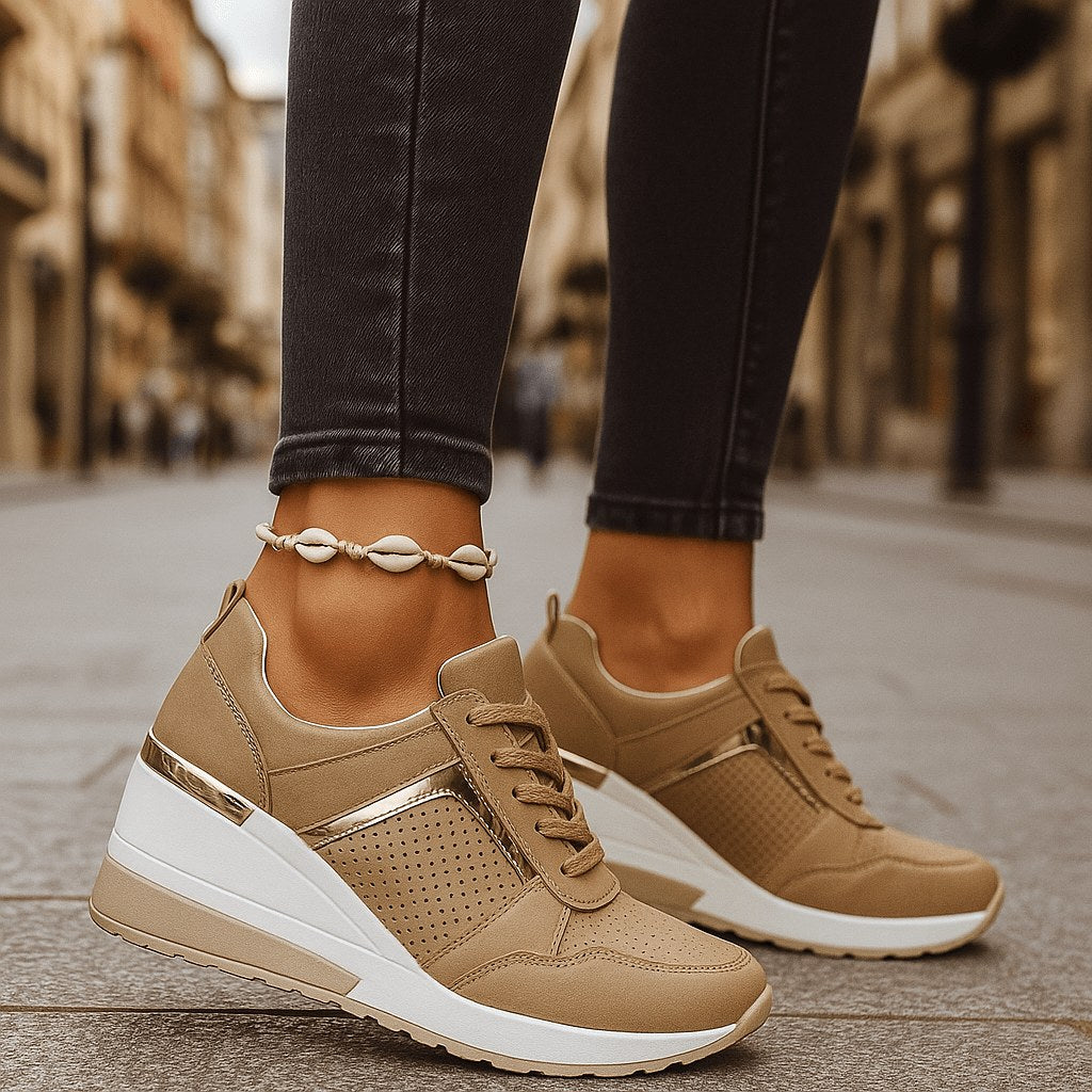 Florence | Wedge Sole Trainers