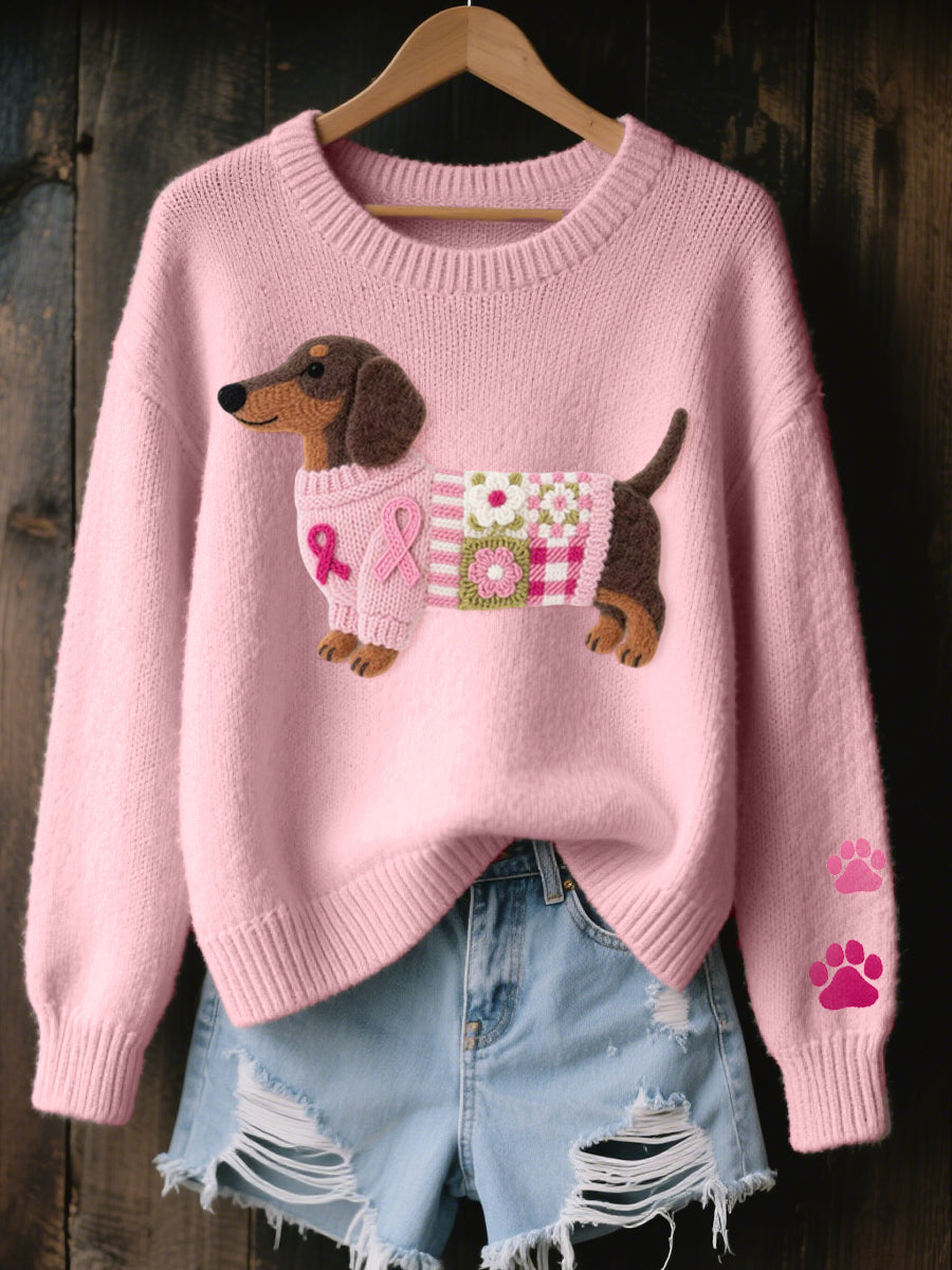 Rosalie | Novelty Dachshund Knit Jumper