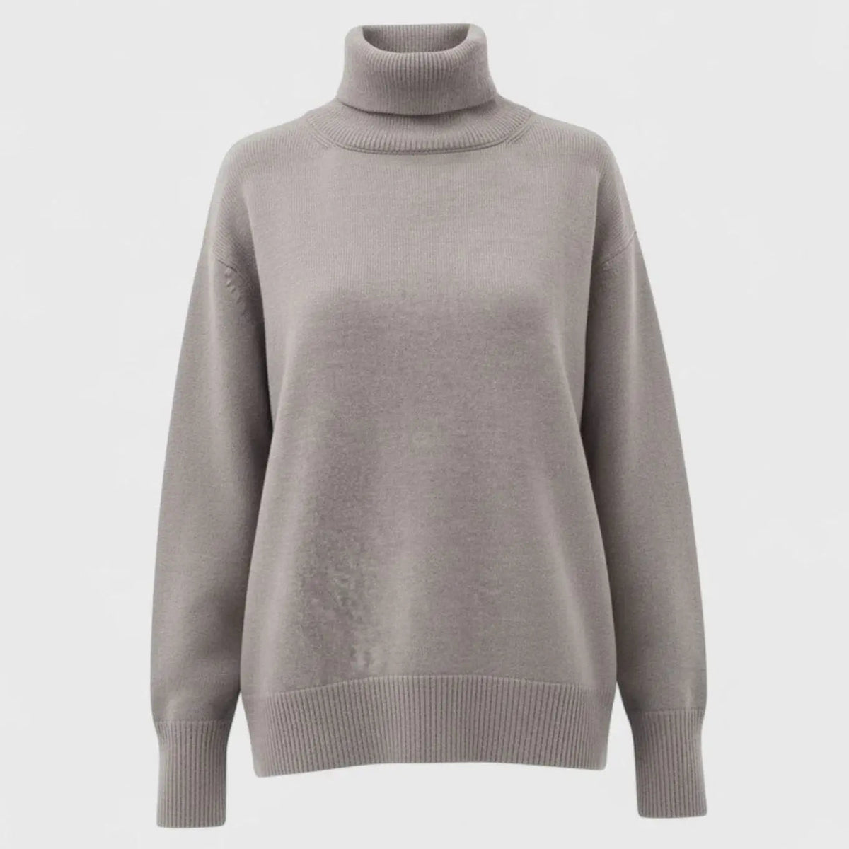 Ivy | Women's Oversized Chunky Turtleneck Knit Sweater