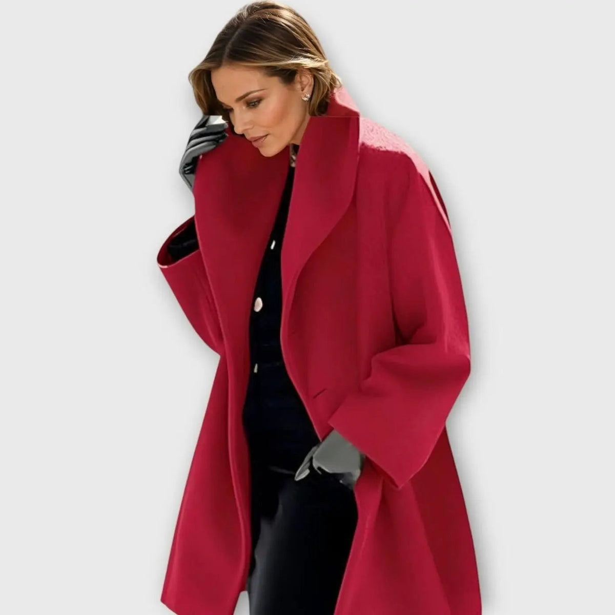 Emily | Women's Oversized Wide-Collar Winter Coat