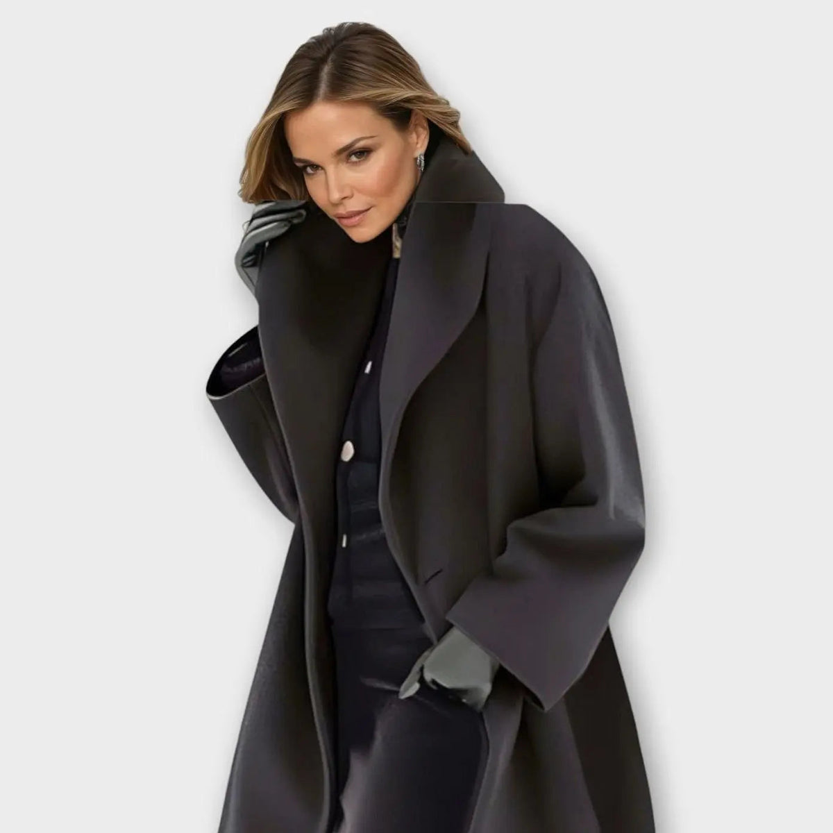 Emily | Women's Oversized Wide-Collar Winter Coat