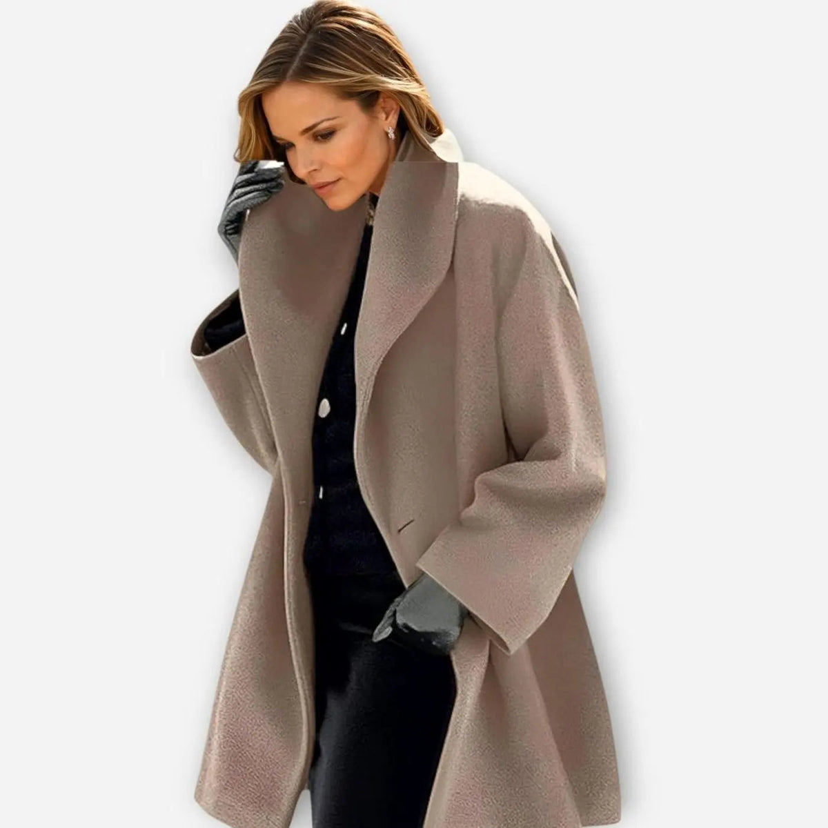 Emily | Women's Oversized Wide-Collar Winter Coat