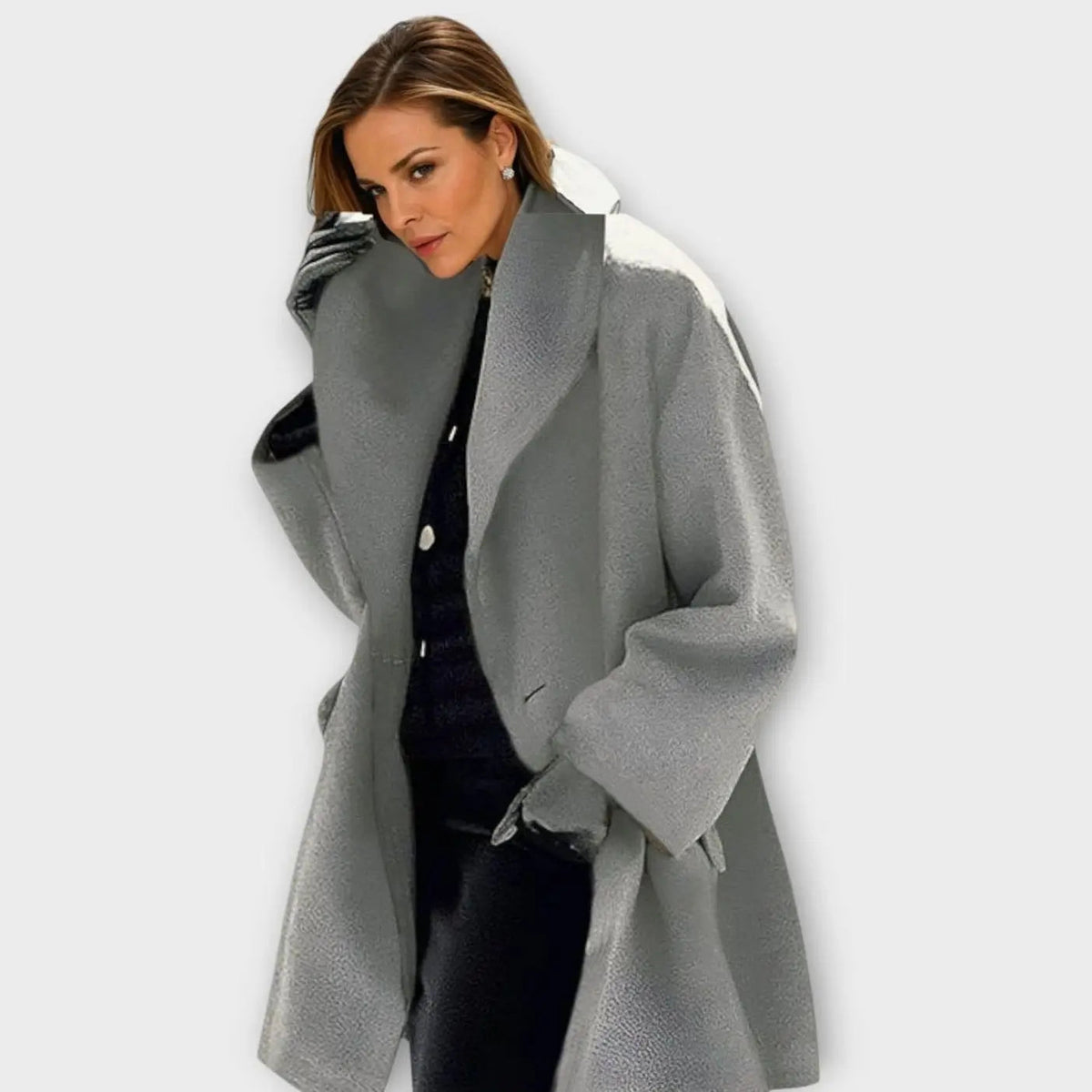 Emily | Women's Oversized Wide-Collar Winter Coat